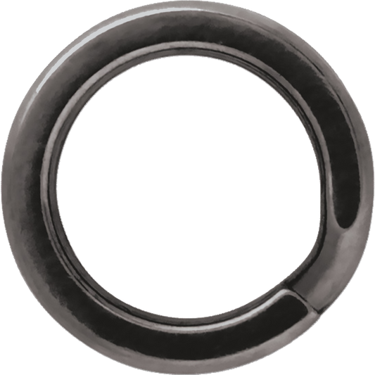 VMC Black Stainless Steel Split Ring BSSR