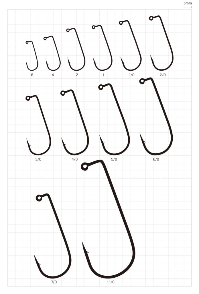 Sasame F-999 Aberdeen Jig Hook